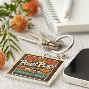 Porte-clés Point Place Wisconsin