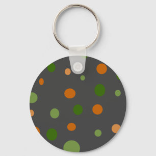 Porte-clés Points Sur Porte - clé gris
