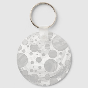 Porte-clés Pois Rainy Sky Grey