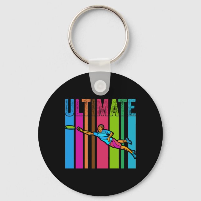 Porte-clés Poison du Grand Motif de Frisbee (Recto)