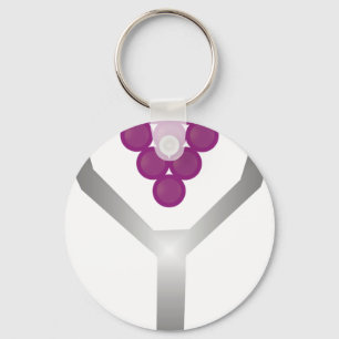 Porte-clés Poisson blanc