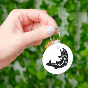 Porte-clés Poisson de truite