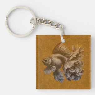 Porte-clés Poisson d'or