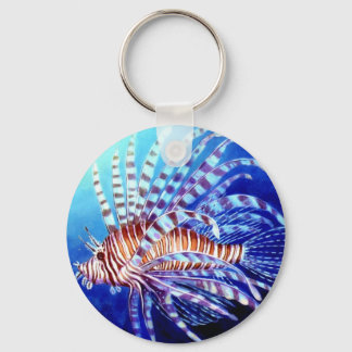 Porte-clés Poisson Lion De Bornéo