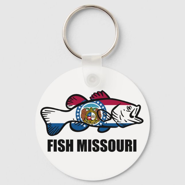Porte-clés Poisson Missouri (Recto)