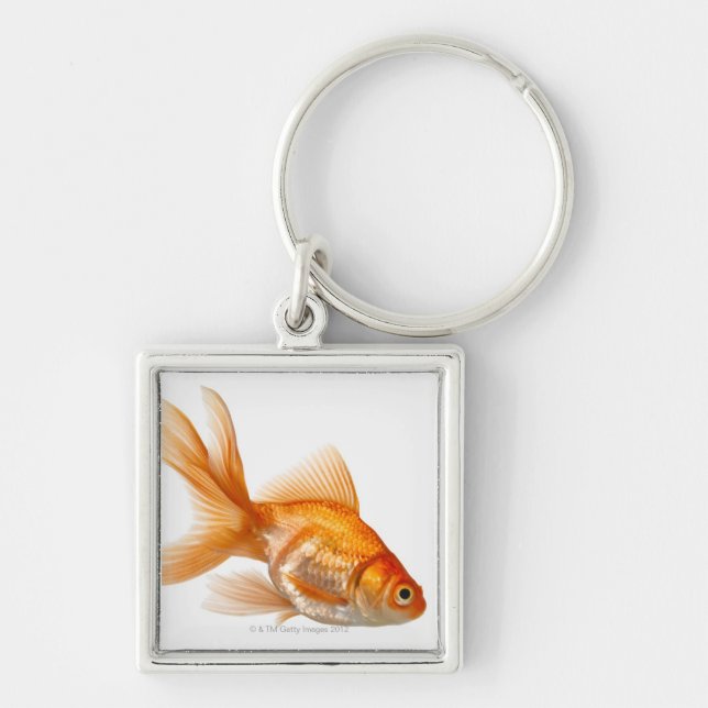 Porte-clés Poisson rouge de fantaisie (Devant)
