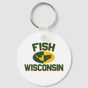 Porte-clés Poisson Wisconsin