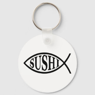 Porte-clés Poissons de sushi