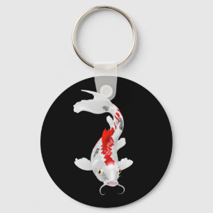 Porte-clés Poissons d'oriental de carpe de Koi