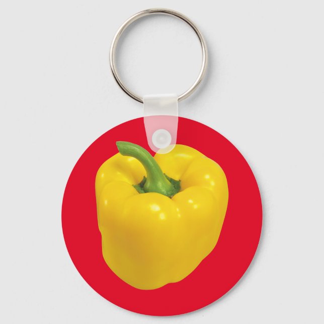 PORTE-CLÉS POIVRE DE BELL (JAUNE) (Recto)
