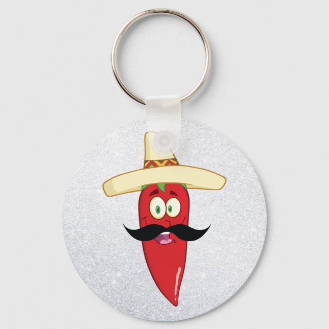 Porte-clés Poivre rouge mexicain (Recto)
