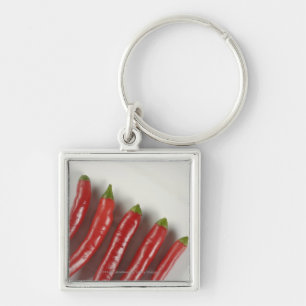 Porte-clés Poivrons de piment rouge