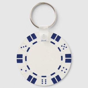 Porte-clés poker chip key chain