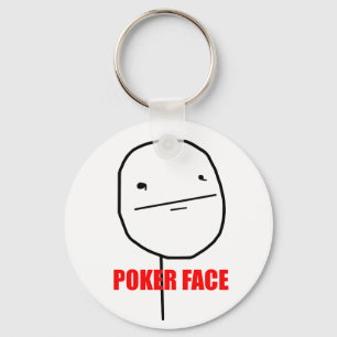 Porte-clés Poker Face - Keychain