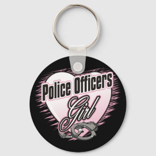 Porte-clés Policiers Girl
