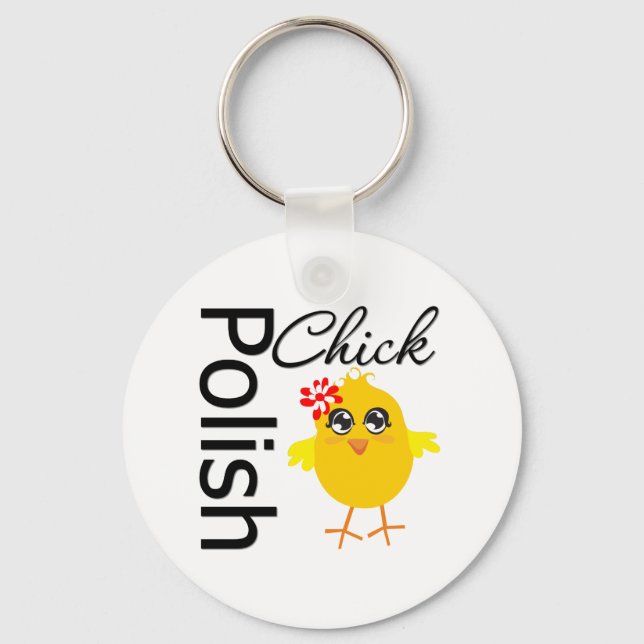 Porte-clés Polish chick (Recto)