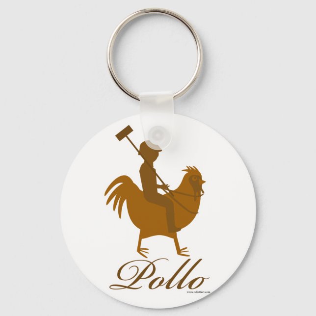 Porte-clés Pollo classique (Recto)