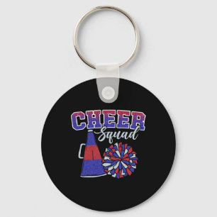 Porte-clés Pom-pom girl drôle Équipe de cheerleading Cheerlea