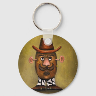 Porte-clés Pomme de terre cowboy