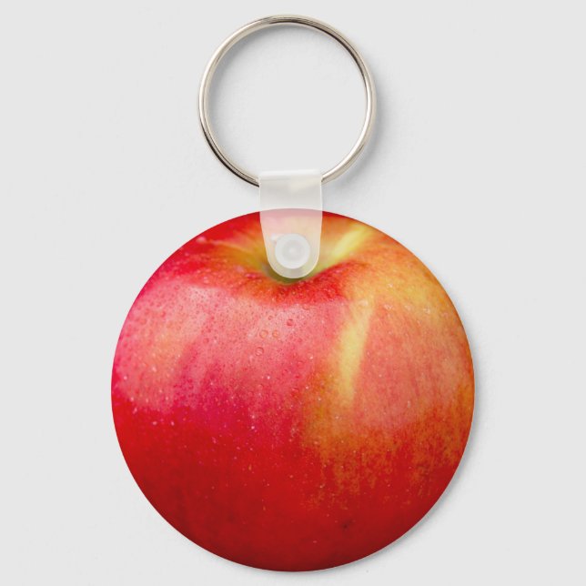 PORTE-CLÉS POMME DÉLICIEUSE ROUGE (Recto)