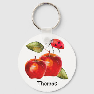 Porte-clés Pomme rouge