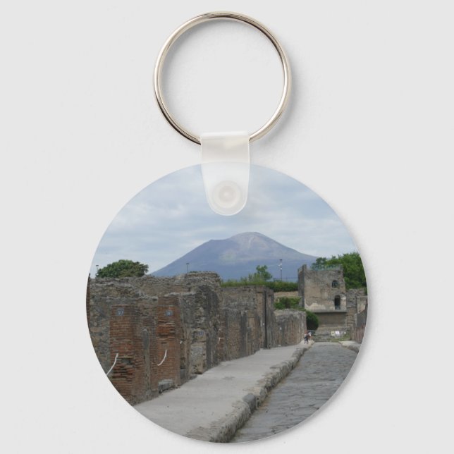 Porte-clés Pompéi-Vésuve (Recto)