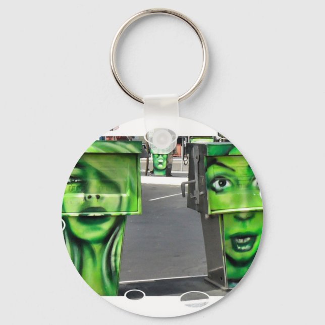 Porte-clés Pompes à gaz (Recto)