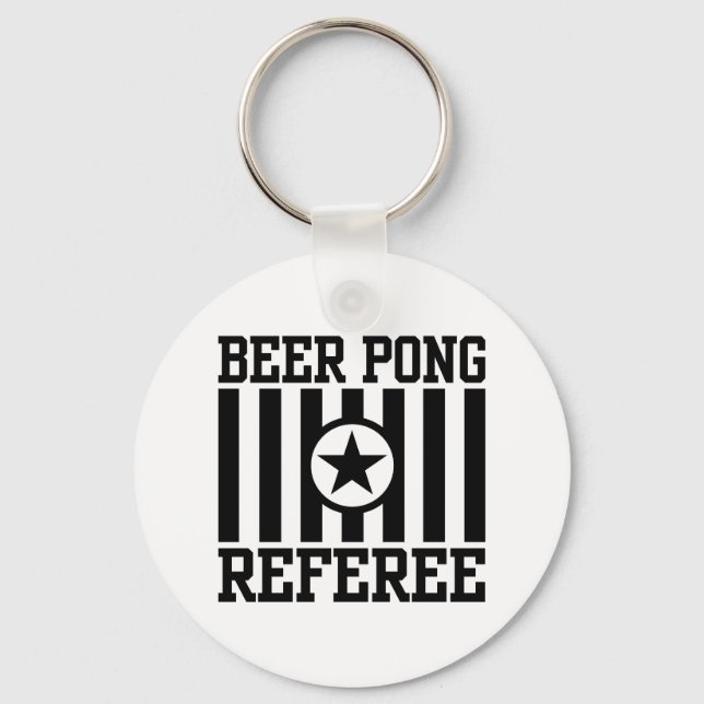 Porte-clés Pong de bière (Recto)