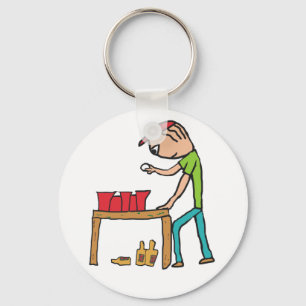 Porte-clés Pong de bière