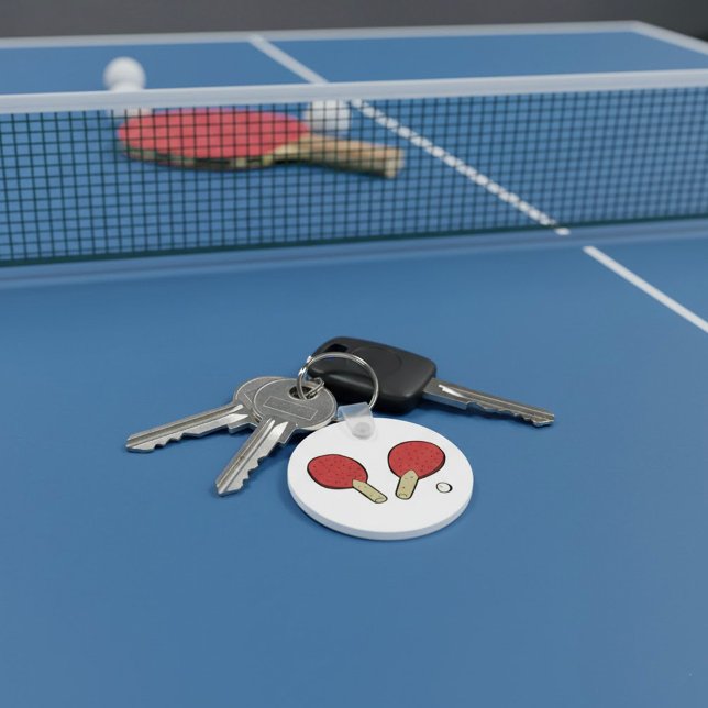 Porte-clés Pong De Tennis De Table (Créateur téléchargé)