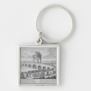 Porte-clés Pont d'Augustus dessus par l'intermédiaire de