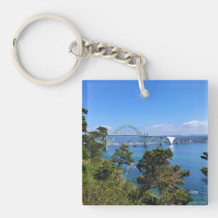 Porte-clés Pont de la Baie de Yaquina, Newport, Oregon