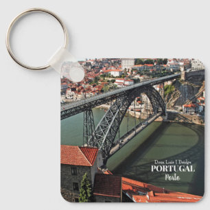 Porte-clés Pont de Porto au-dessus du fleuve Douro, Portugal