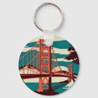 Pont d'or de style Vintage San Francisco