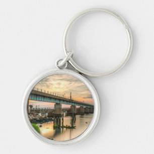 Porte-clés Pont en train de Rockaway