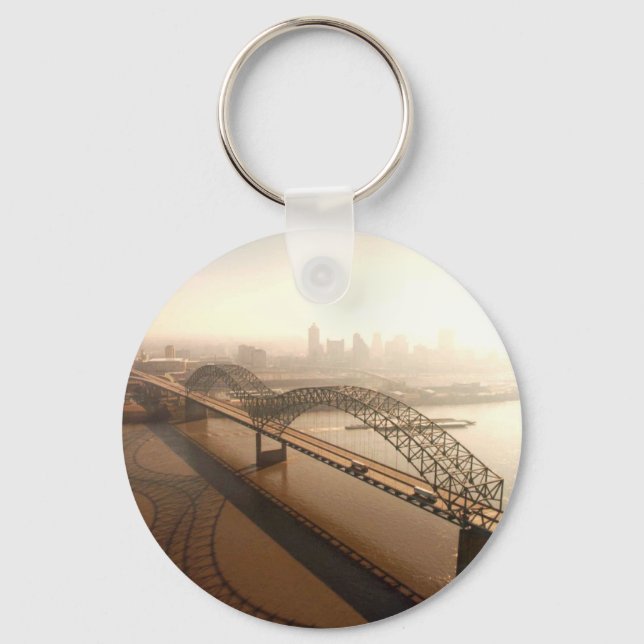 Porte-clés Pont Hernando de Soto à Memphis (Recto)