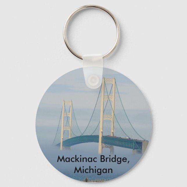 Porte-clés Pont Mackinac, Michigan (Recto)