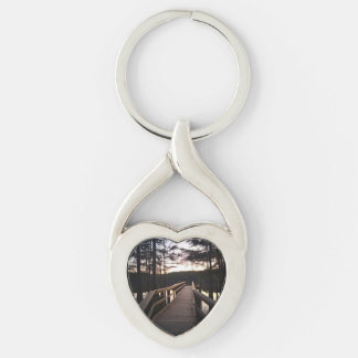 Porte-clés Pont vers mon cœur
