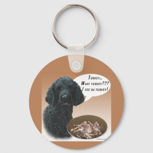 Porte-clés Poodle (noir) Turquie