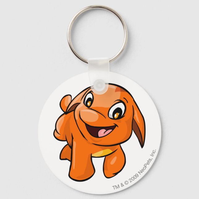 Porte-clés Poogle Orange (Recto)