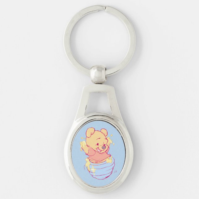 Porte-clés Pooh (Devant)