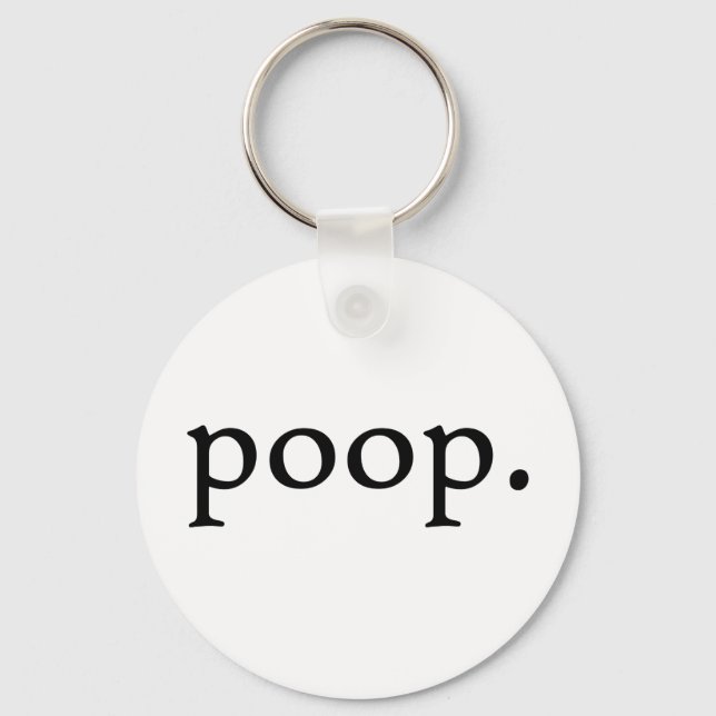 Porte-clés Poop (Recto)