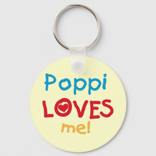 Porte-clés Poppi m'aime T-shirts et cadeaux