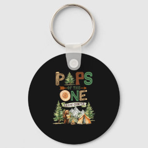 Porte-clés Pops de l'unique campeur heureux 1er anniversaire