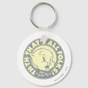 Porte-clés Porky TH-TH-C'EST TOUT DES FOLKS !