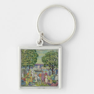 Porte-clés Port de Gloucester (huile sur la toile)