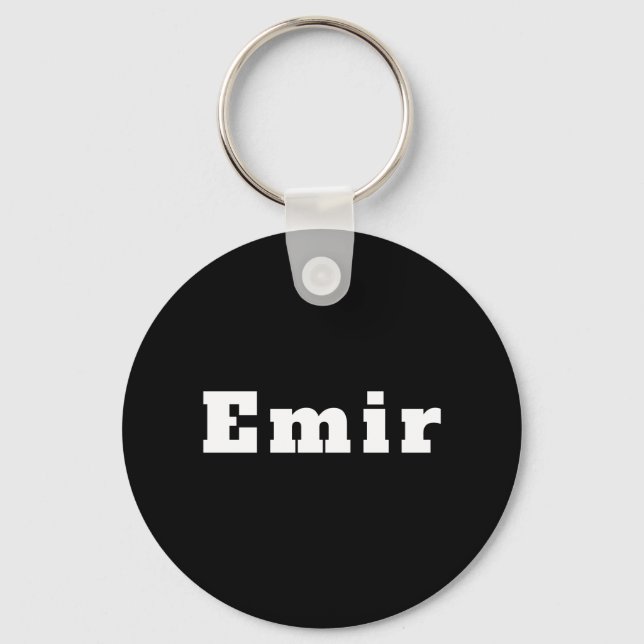 Porte-clés portant le nom d'émir (Recto)
