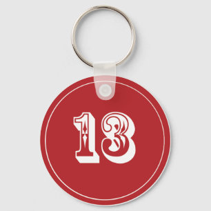 Porte-clés Porte - clé 13 chanceux