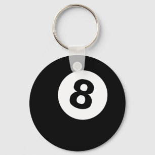 Porte-clés porte - clé 8ball