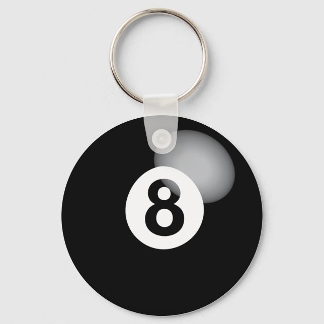 Porte-clés porte - clé à 8 balles (Recto)